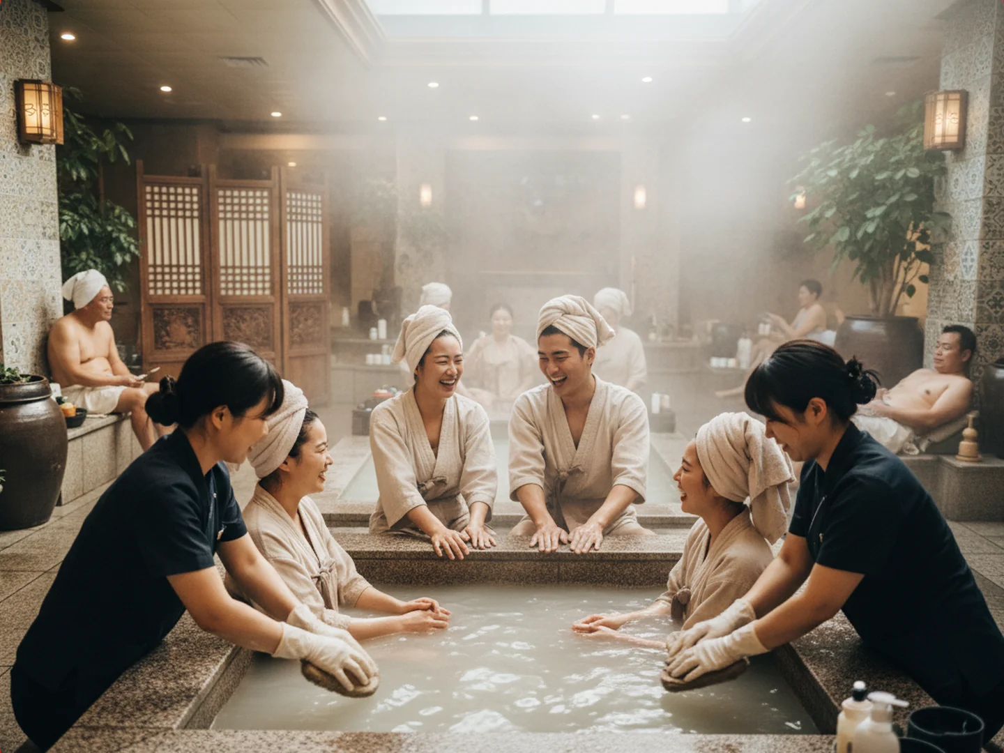 혼자는 못해 찜질방 위치04